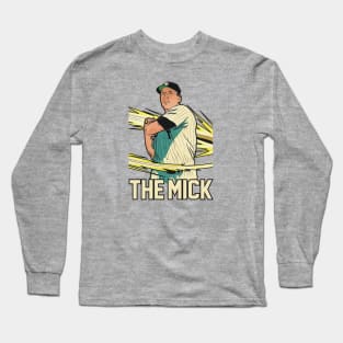 Mickey Mantle - The Mick - Long Sleeve T-Shirt